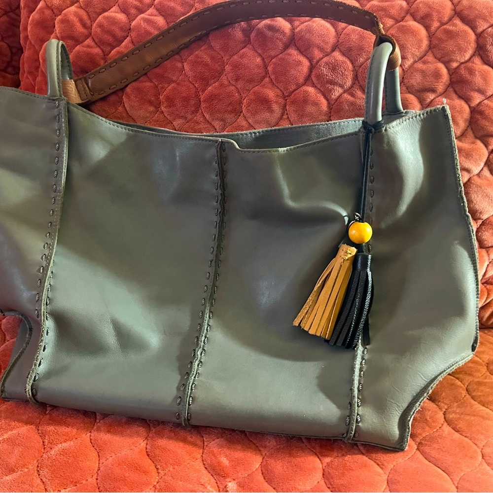 The Sak Los Feliz Large Gray Eco Lined Bag